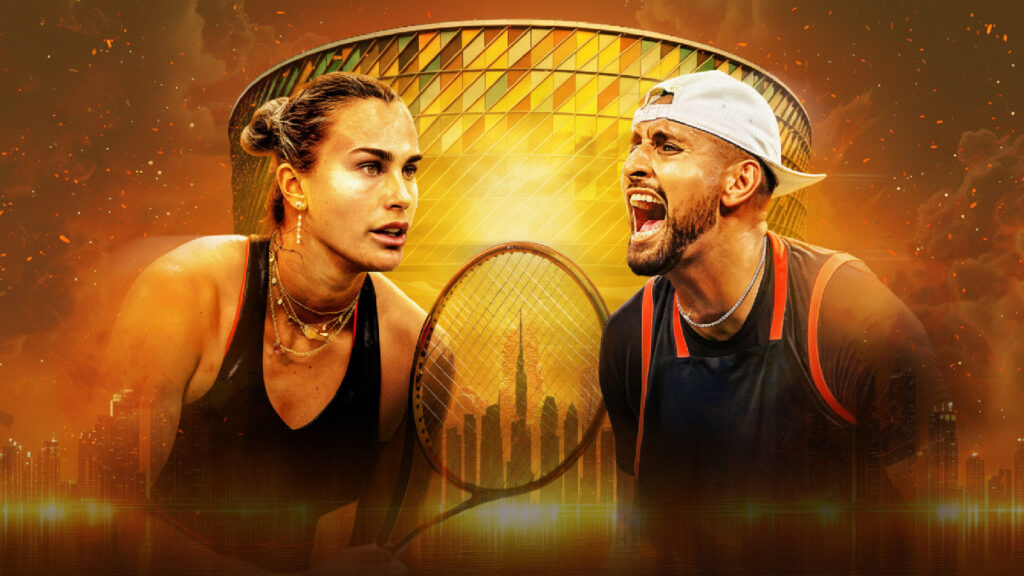 Battle of the Sexes: Aryna Sabalenka vs Nick Kyrgios — Dubai’s Ultimate Tennis Showdown