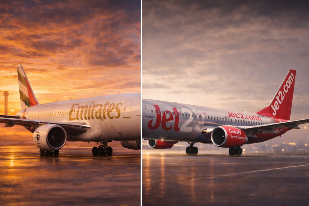 Emirates Skywards Jet2 Flights