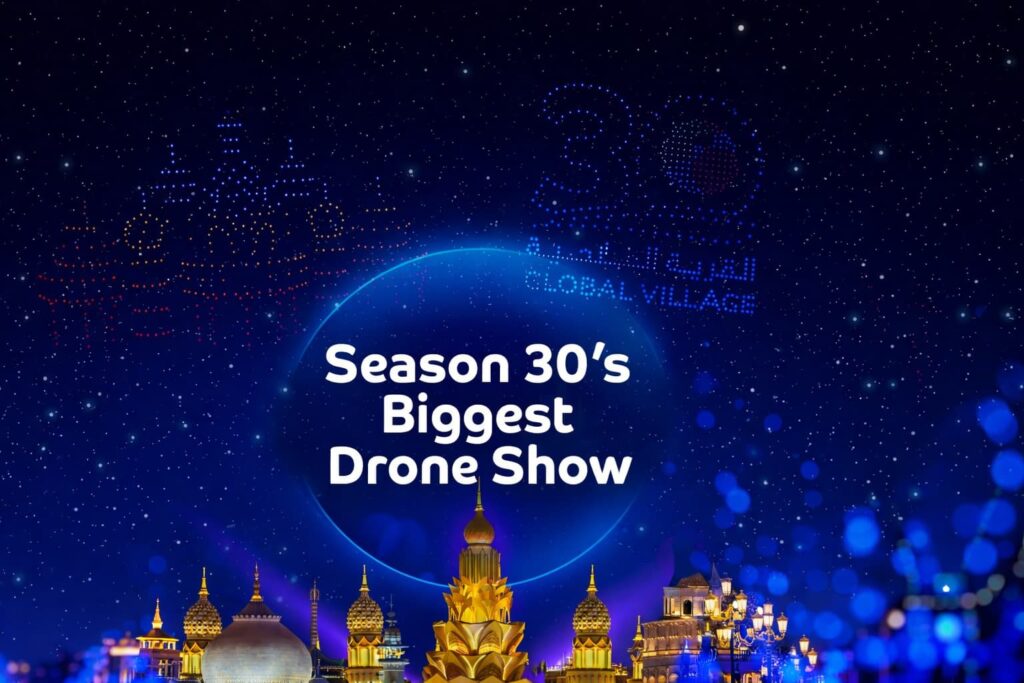 Global Village Dubai Drone Show 2026: 3,000 Drones to Light Up the ...