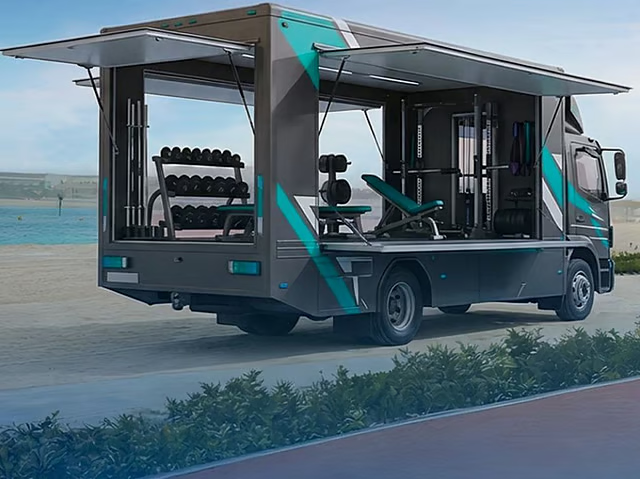 Dubai Municipality Container Gyms