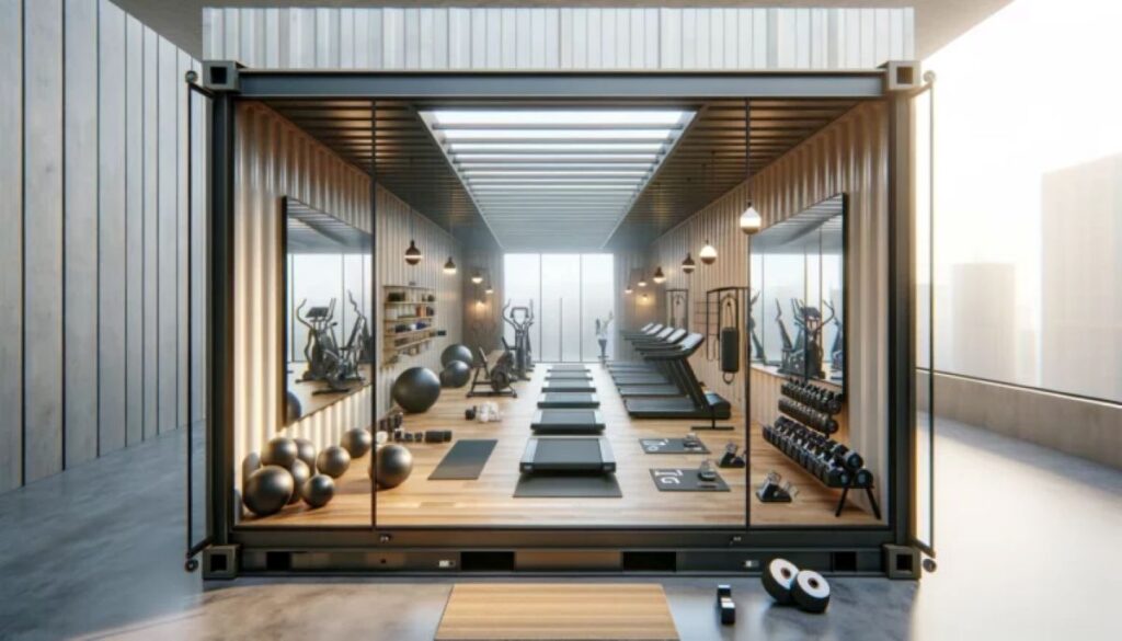 Dubai Municipality Container Gyms