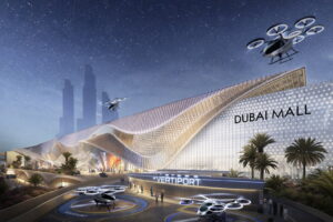 flying taxis in Dubai 2026