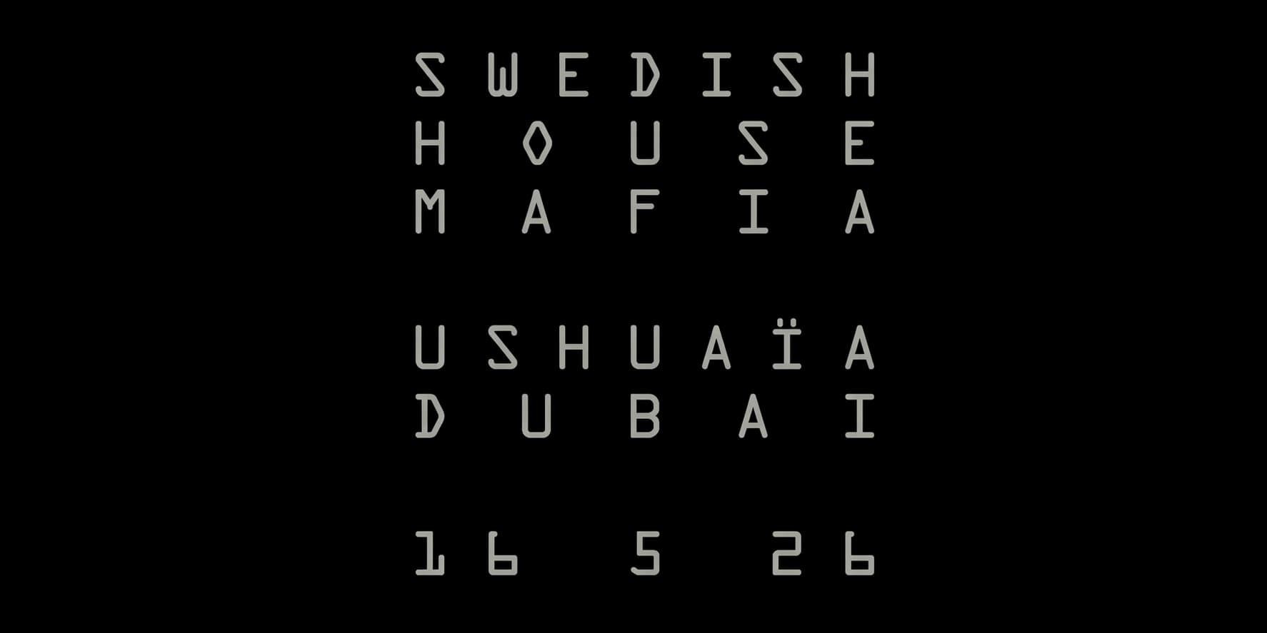 Experience Swedish House Mafia at Ushuaïa Dubai 2026: Season Finale