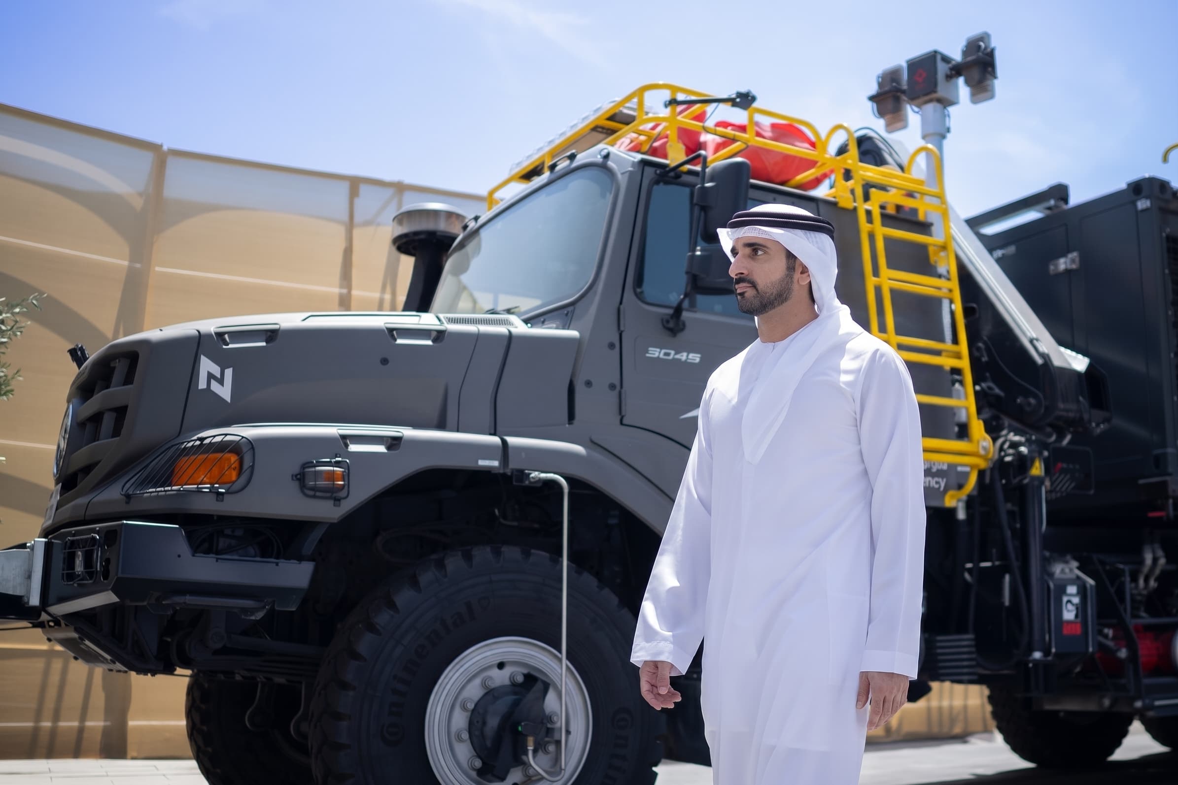 Dubai’s New High-Tech Flood-Fighting Vehicle: 75% Faster Response