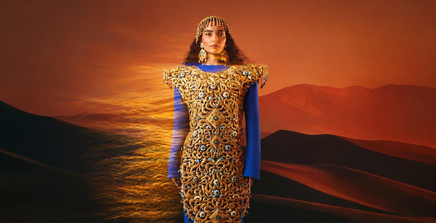 World’s Most Expensive Gold Dress Unveiled at Sharjah Jewellery Show