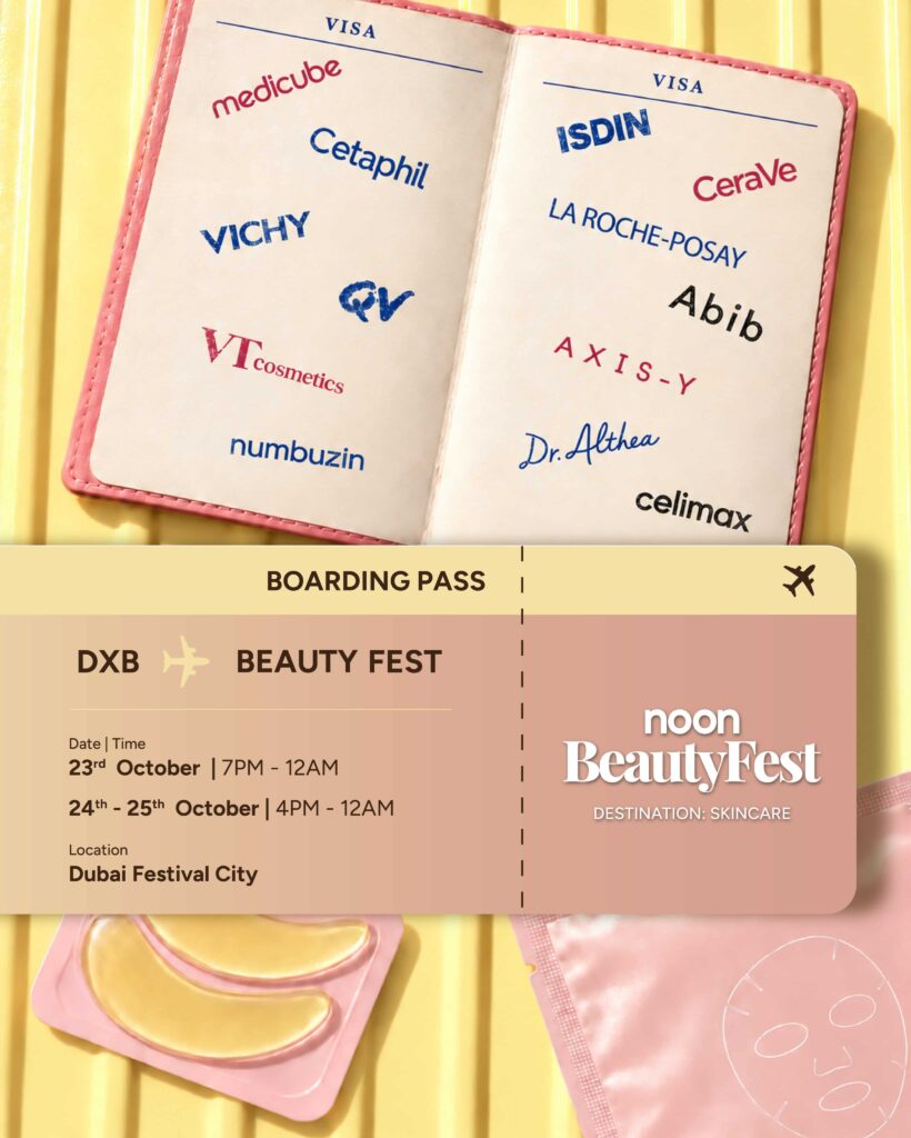 noon Beauty Fest Dubai 2026: Dates, Location, Brands and More